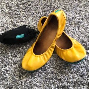 Tieks Mustard Ballet Flats